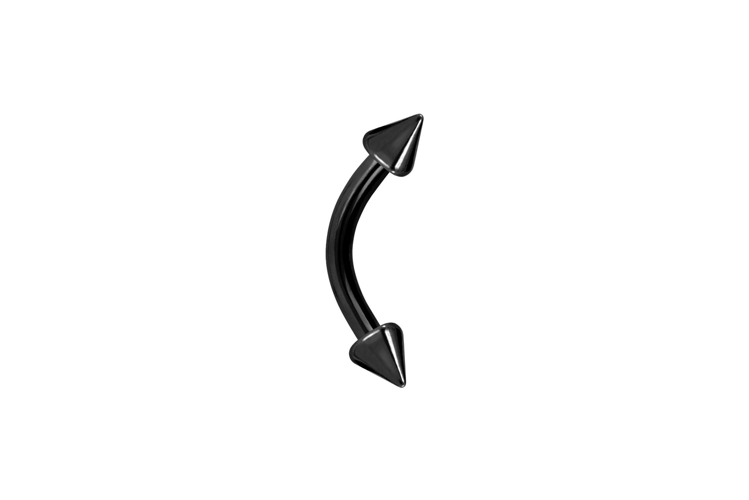 Chirurgenstahl Piercing Banane SPITZEN